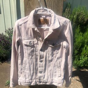 Light Pink Denim Jacket